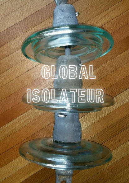 Isolateur en VERRE C.T.V